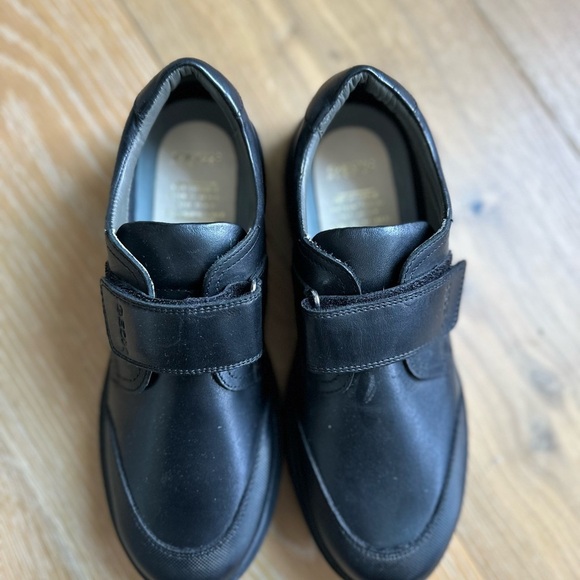 Kids Black Shoes with Velcro - Picture 5 of 7